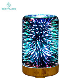 LED Light Ultrasonic Glass 100ML Essential Oil Diffuser